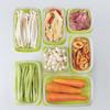 CHAHUA 6-Piece Plastic Food Storage Container Set