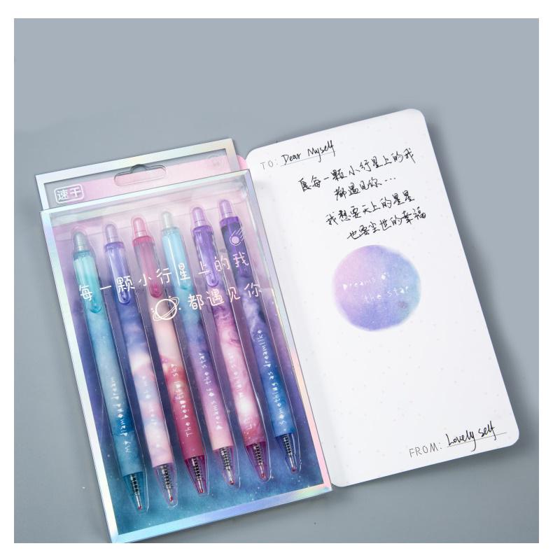 6Pcs Lovely cute ice cream Gel ink Pens Office School Supply Stationery Gift new 6Pcs Lovely cute ice cream Gel ink Pens Office School Supply Stationery Gift new