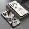 Marble Phone Case for Samsung Galaxy A71 A50 A21s A54 A41 A52s A51 A31 A53 A73 A55 A70 A16 A72 Black Cover