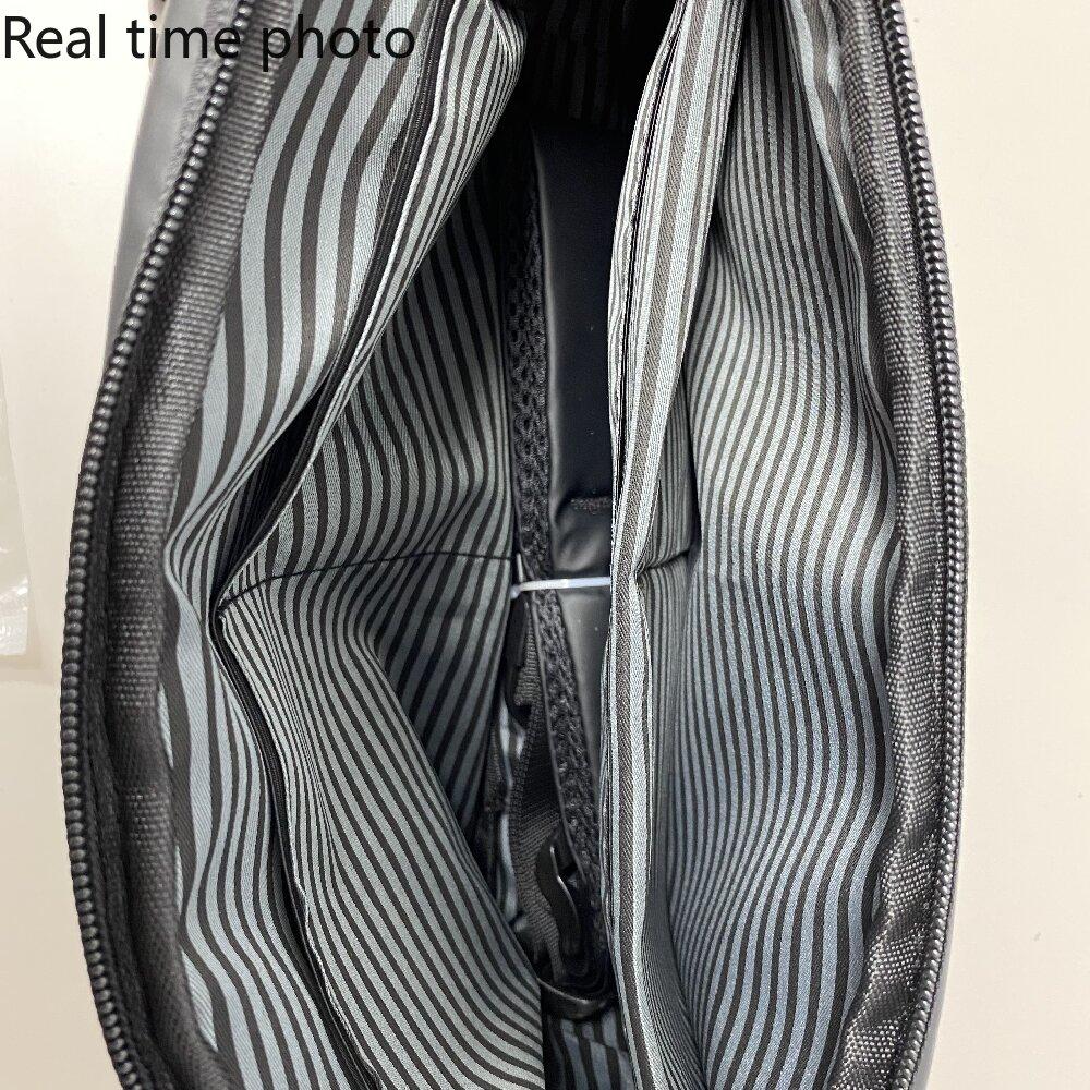 Enkel väska för män Fashionabel en axelväska för män Stor kapacitet Anti-stänk Postman Bag Business Portfölj