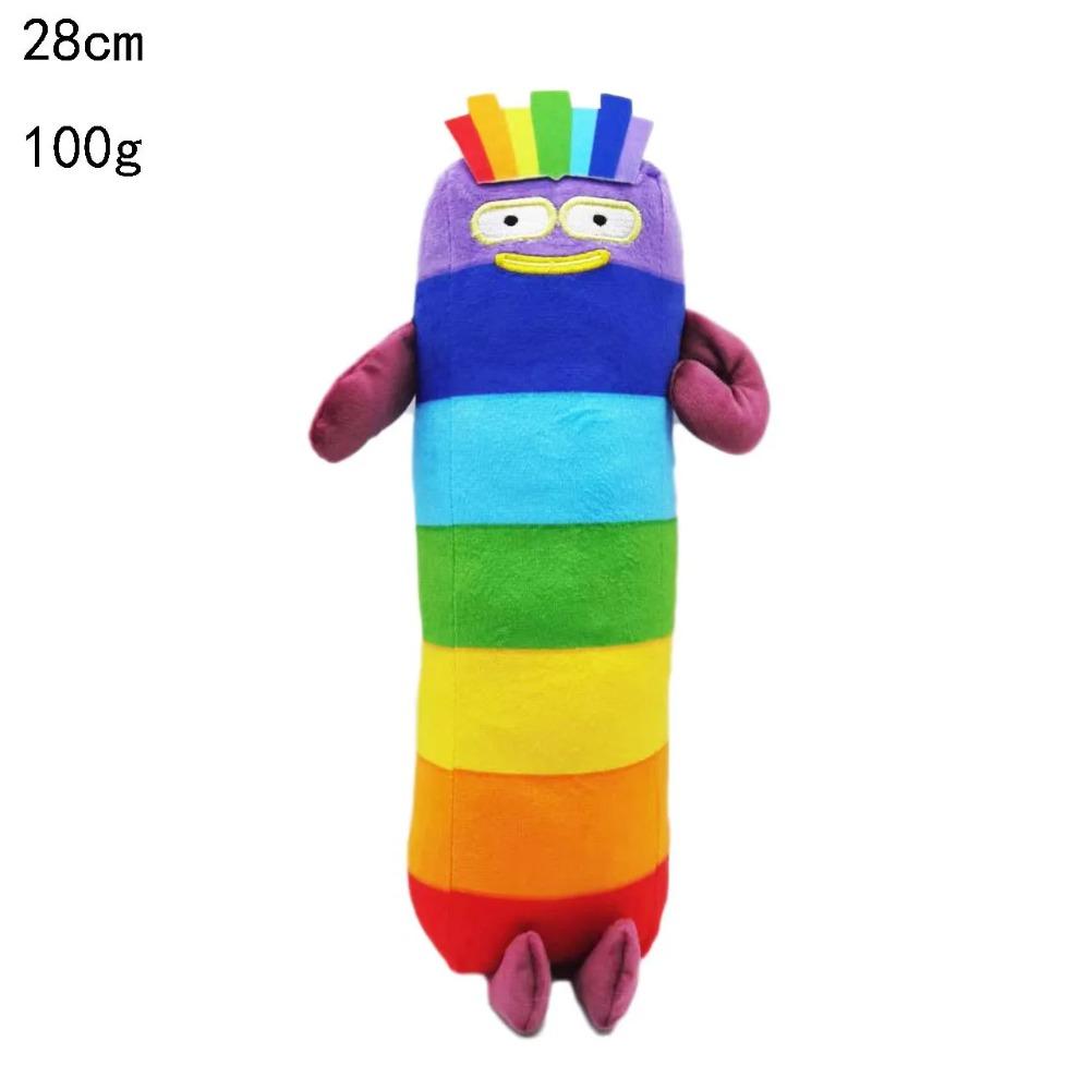 14-30cm Zahlen Plüschtiere Zahlen Stoffpuppen Filmreihe Cartoon Pädagogische Stofftiere Kinder Baby Kinder Geschenke