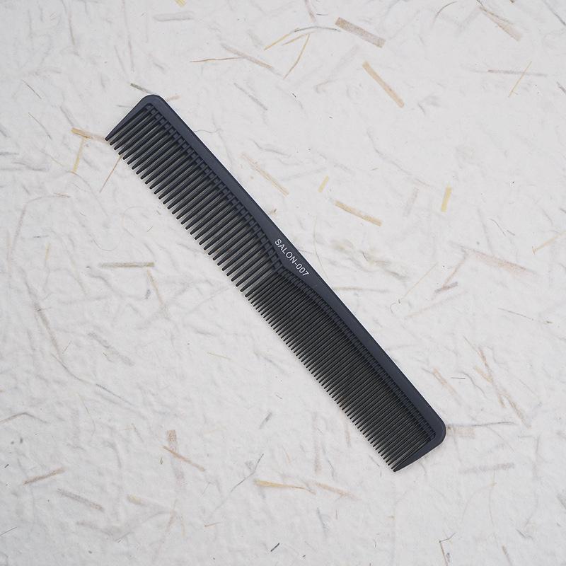 

Профессиональная черная парикмахерская расческа - Расческа для стрижки и укладки волос с широкими и узкими зубьями и заостренным кончиком
