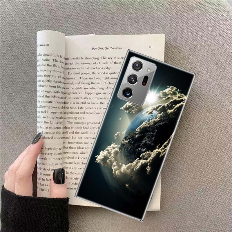 Earth, Stars, Space Phone Case for Samsung A17 A37 A57 A07 A16 A26 A36 A56 A05S A15 A25 A35 A55 Galaxy A03 A13 A23 A33 A53 A50S
