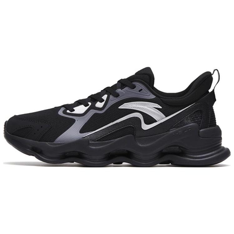 ANTA Running Series Sneakers Black Grey White Men s 112315555-3 EU 41