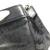 CHANEL Shoulder Bag Hand Bag Tote Bag Pony-Hair / Leather Black