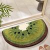 Fruit Tufting Bathroom Mat Colorful Soft Watermelon Kiwi Lemon Carpet Bedroom Rug Floor Pad Doormat Aesthetic Home Decor 45x80cm