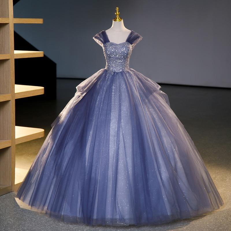 Art Exam Evening Dress Shoulder 1011 New Vocal Dance ** Singing Tutu Dress Report Performance Dress Women
