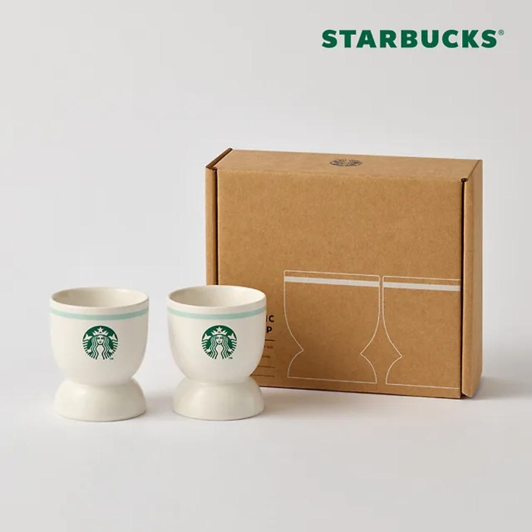 

Starbucks Korea Limited Edition Cozy Siren Egg Holder 2P Set – Elegant and Practical Tableware