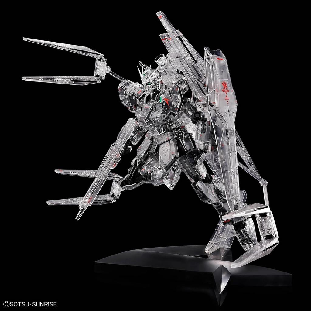 MG Nu Gundam Assembled Plastic Model 1/100 Ver.Ka [Mechanical Clear]