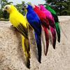25/35Cm Simulation Parrot Garden Decoration Creative Lawn Figurine Ornament Animal Bird Outdoor Garden Party Prop Decoration