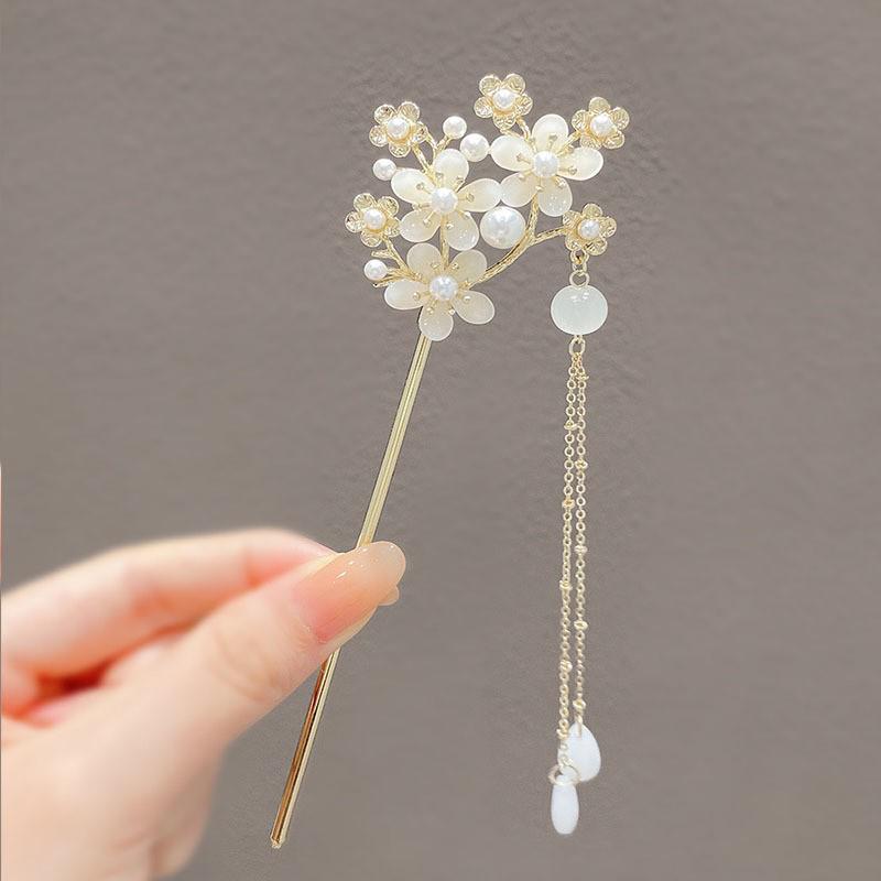 Ancient Style Hairpin Collection: Elegant Updo Hanfu Accessories for Women