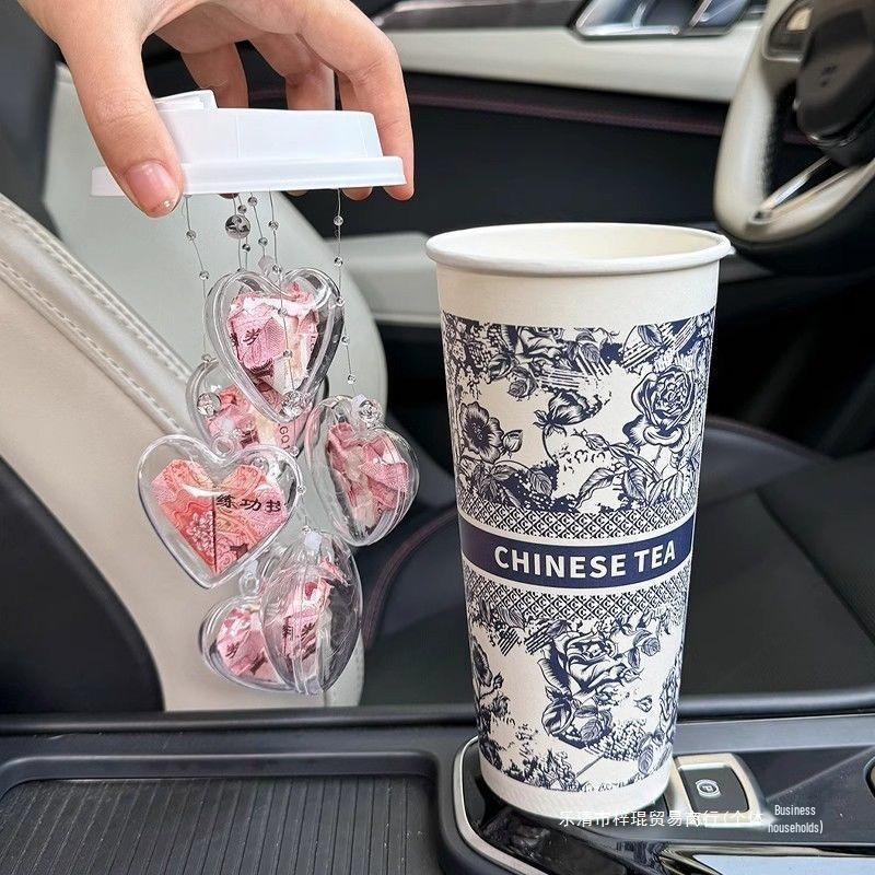 Goddess Festival Love Wind Chime Milk Tea Cup Gift for Couples and Best Friends