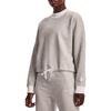 Under Armour Sudadera con Estampado de Letras Color Block para Mujer Gris 1374108-100