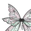 Fairy Wing Costume Dress up Photo Prop Girls Women Angel for Party Carnival 60cmx50cm Argent