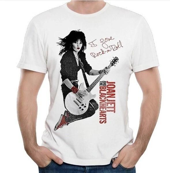 New Joan Jett Rock N Roll Funny T-Shirt Tee Men All Size S to 5XL Unisex T-Shirt L