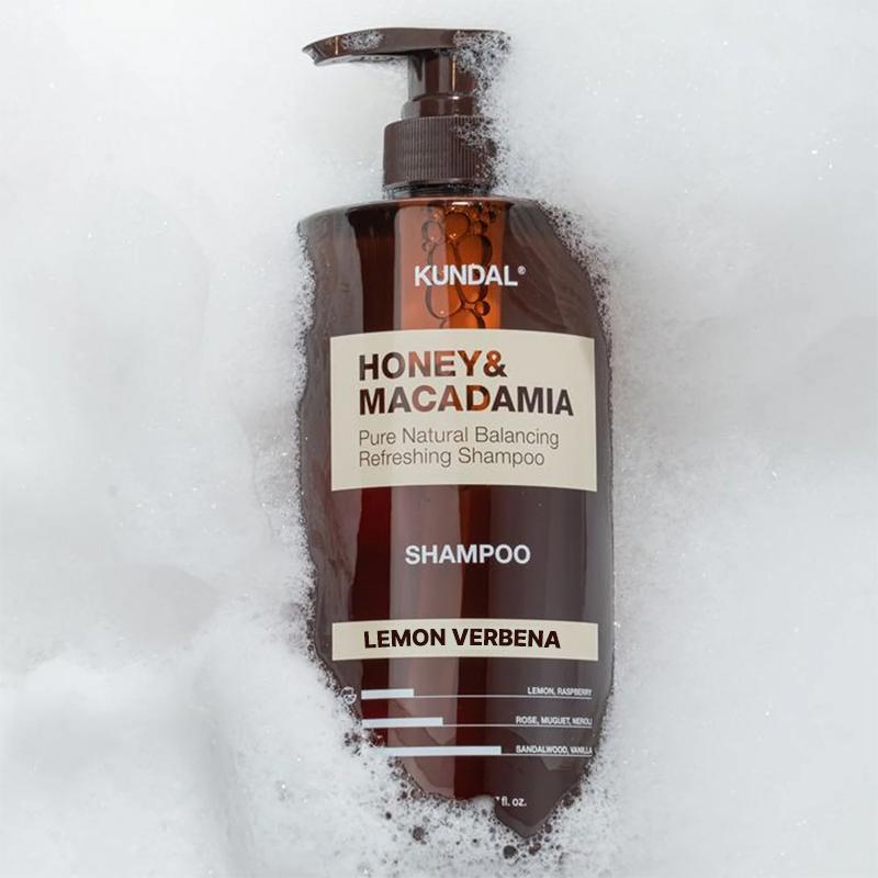 [KUNDAL] Honey & Macadamia Nature Shampoo #Lemon Verbena 500ml