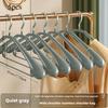 3pcs/5pcs/10pcs/30pcs/50pcs Wide Shoulder Seamless Hanger, Anti Slip, Strong Load-bearing, Suitable for Both Dry and Wet Use