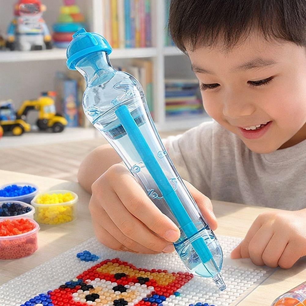 2,6mm Spitze Automatischer Perlenstift Pixel Puzzle Transparenter Perlenpositionierungsstift Bequemer Griff Anti-Rutsch Perlenplatzierungsstift