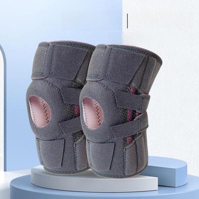 Enhanced Shock-Absorbing Knee Pad with Compression Straps