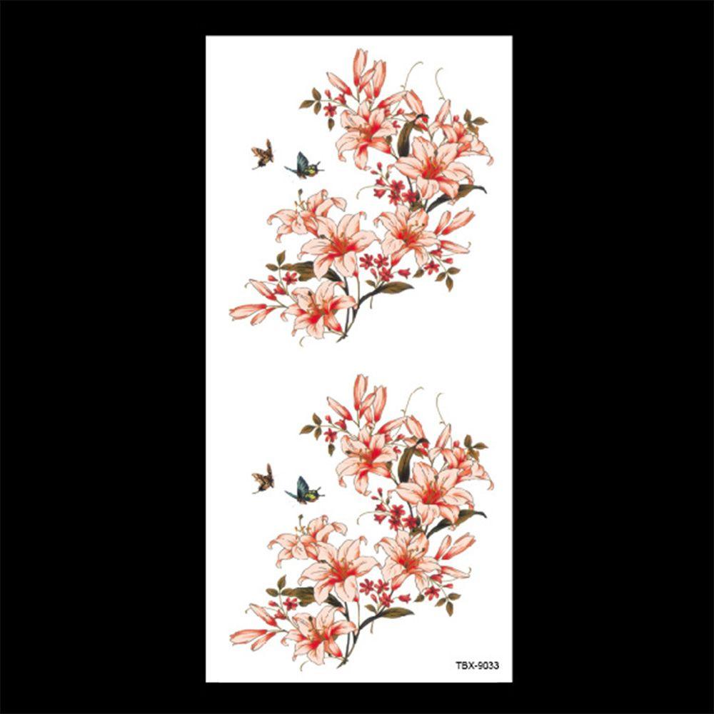 Beauty Waterproof Girl Long Lasting Arm Leg Art Fake Tattoos Temporary Tattoo Stickers Body Art