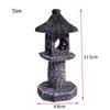 Resin Artificial Fish Tank Ancient Castle Decoration Aquarium Rock Cave Building Decoration Aquatic Landscaping Ornament