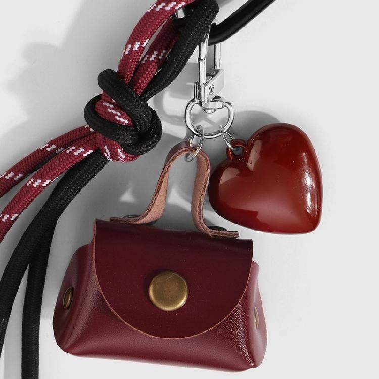 Trendy Heart Tassels Bows Keychain for Women’s Bags and Accessories Sophisticated Korean Aesthetic Bag Pendant