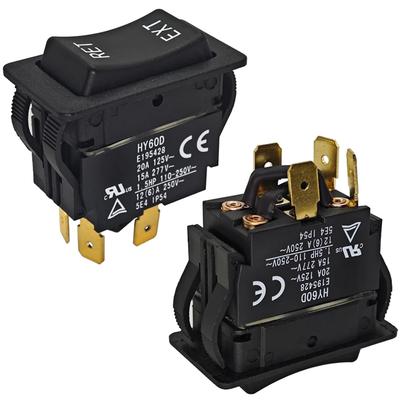 A95I-HY60D Kippschalter(2 Stück) Für automatische Rückstellung RET-EXT Steuerung Bidirektionale Umkehrung von Motor Mechanischen Systemen Ausrüstung