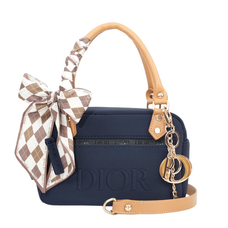 

DIOR Bag [Customized Cosmetic Bag] Jinling Night Blue Simple Niche High-end Trend Commuting Exquisite Fashion Versatile Classic Storage Portable синий