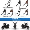 PGMTOING Motorcycle Backrest Sissy Bar Tandem Bar Motorcycle Passenger Grab Bar Handrail Rear Seat Frame Rebel 500 Rebel 300 Pillion Handle Kit