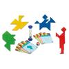 Jeu De Société - Tangram - Bois - 1 À 4 Joueurs - 3 Niveaux De Difficulté - À Partir De 7 Ans