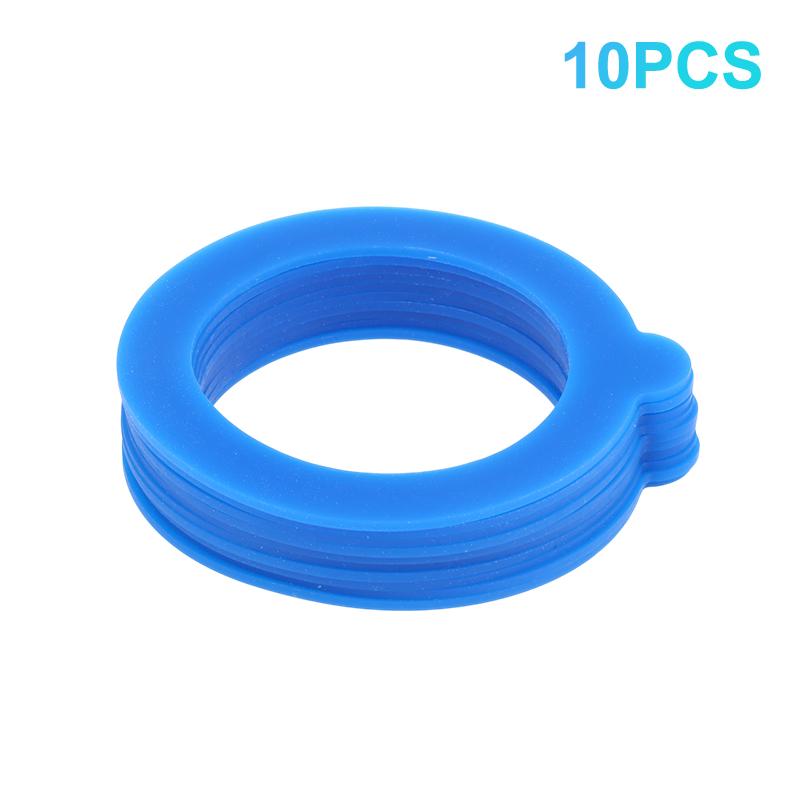 10 Stück Ersatzdichtung Luftdichtes Silikonsiegel Glasbehälter Dichtung Dichtring Dichtung für Bügelverschluss Aufbewahrungsbehälter Glas Einmachglas