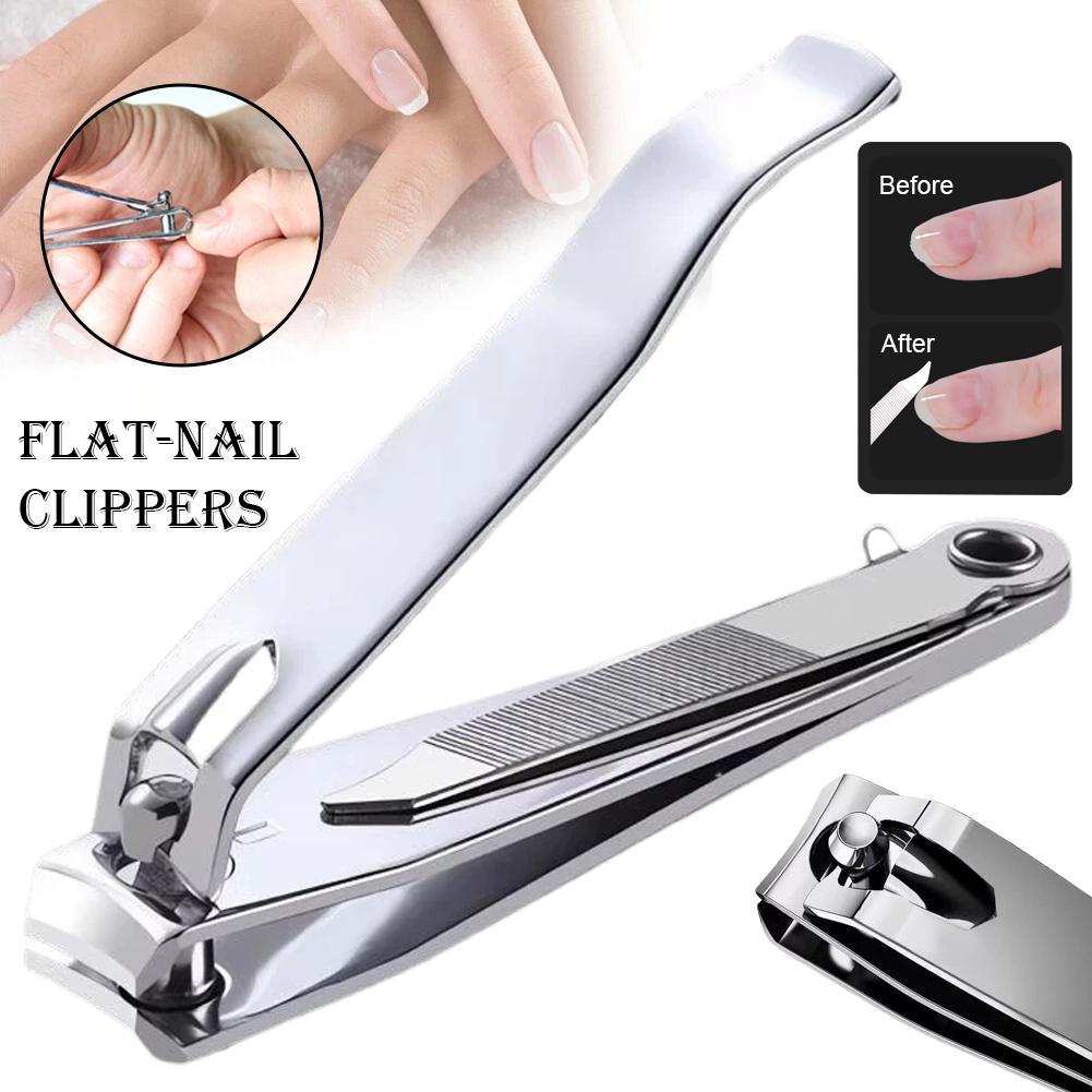 Splash Resistant Nail Clippers Stainless Steel Scissors For Nail Premium Sharp Sturdy Fingernail And Toenail Clipper Cutters New