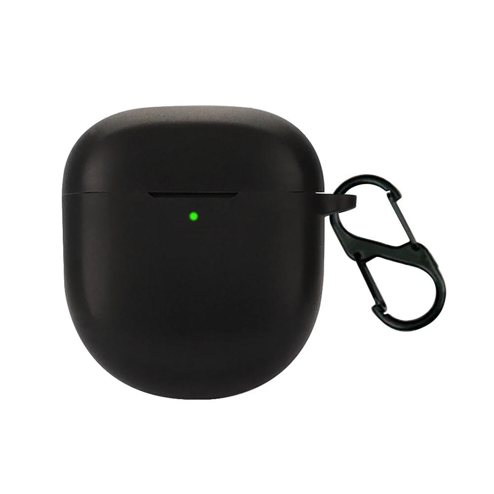 Silicone Headphone Holder Case with Hook Washable Wireless Headphone Protector Case Replacement for Bose QuietComfort Earbuds II