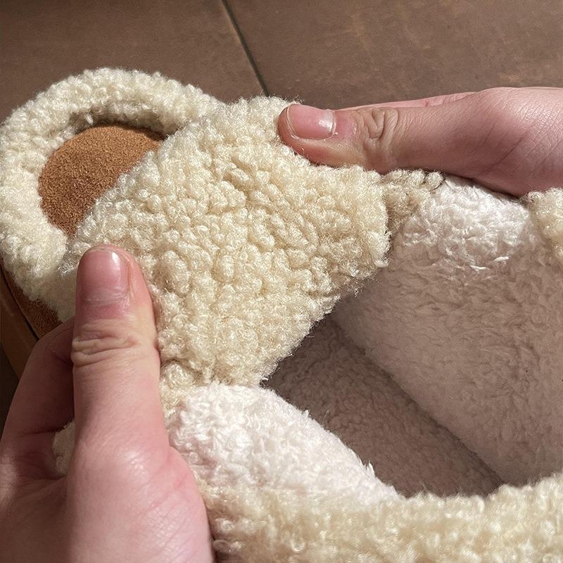 Warm edge snow boots women's winter retro versatile platform non-slip new outer wear lace-up cotton shoes all-inclusive heel