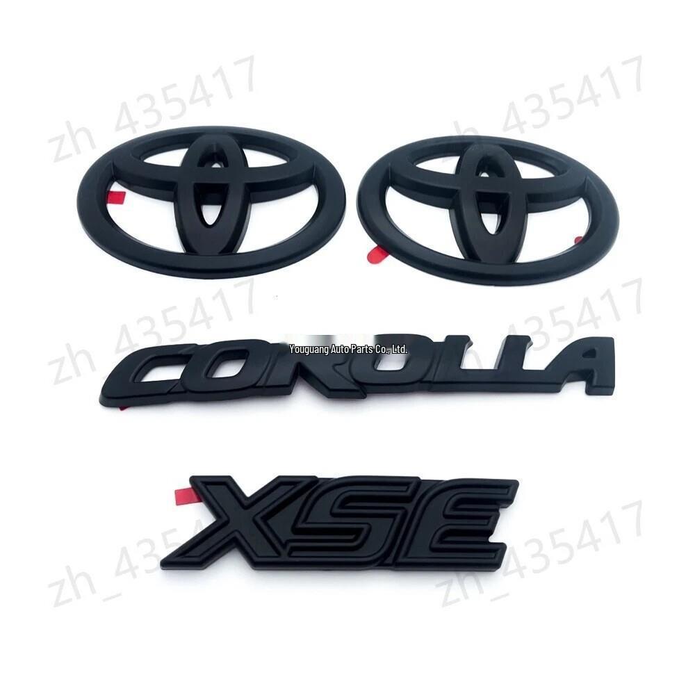 Toyota Corolla XSE LE SE Heckemblem Aufkleber (Englischer Text)