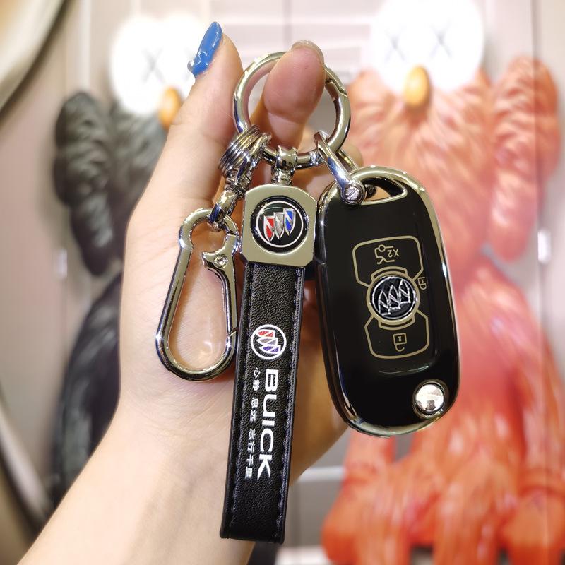 Buick Verano Manual Transmission Key Cover for 18/19 Models - Folding Shell with Buckle for GS Key Bag