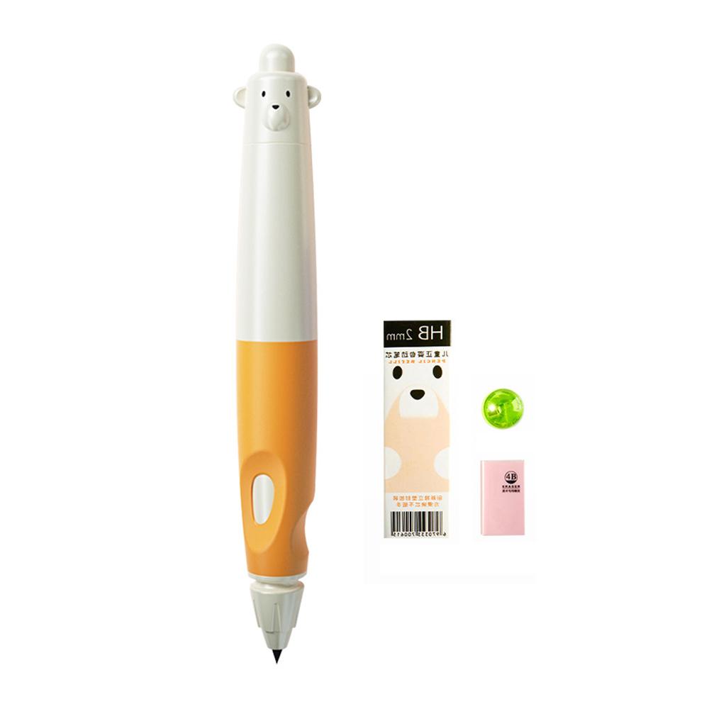 NBX Handwriting Pencil 2mm Lead Automatic Pencil Correction Grip Uninterrupted Lead Nonslip