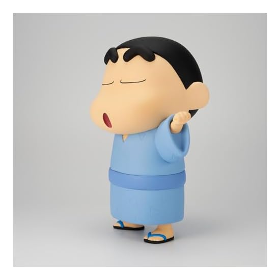BANPRESTO Crayon Shin-chan Shinnosuke Nohara (Yukata) Big Soft Vinyl Mates Figure