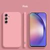 For Samsung Galaxy A16 Case Cover Samsung Galaxy A17 A16 A56 A36 A15 Funda Coque Soft Original Liquid Silicone Case Samsung A16