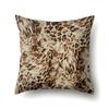 Motif Léopard Nordique Moderne Abstrait Taie d'Oreiller en Polyester Décoration de Voiture Maison Imprimée Taie d'Oreiller Repose-Lombaire