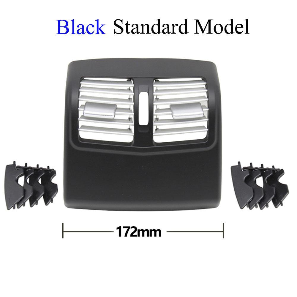 W212 Rear Air Conditioning Chrome Panel AC Vent Grille Outlet Cover For Mercedes Benz E Class E260 E300 E320 2012 2013 2014