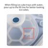 Large Ice Cube Tray Round Ice Molds Soccer Ball & Basketball Shapes Easy Release Silicone Molds Suitable for Whiskey Drinks