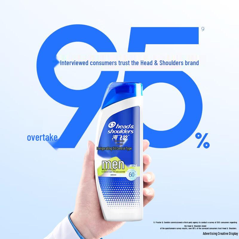 Head & Shoulders Men's Anti-Dandruff Oil Control Shampoo