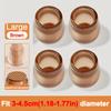 Upgrade Thick Super Wearproof Anti-Slip Granule Chair Leg Caps - Fit 0.79-1.18inch To 1.57-1.97inch Diameters and Widths - Plastic -Silent and Durable