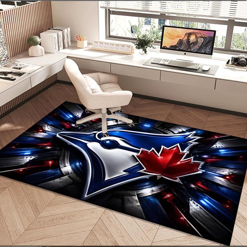 Blue Jays Area Rug Suitable for Indoor And Outdoor,Carpets for Playroom, Homes, Offices, Living Rooms,Home Decor,Christmas Fan Gift