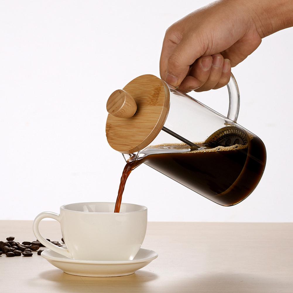 Versatile Home French Filter Press Pot Multi-Functional Perfect For Coffee Tea For Coffee Lovers