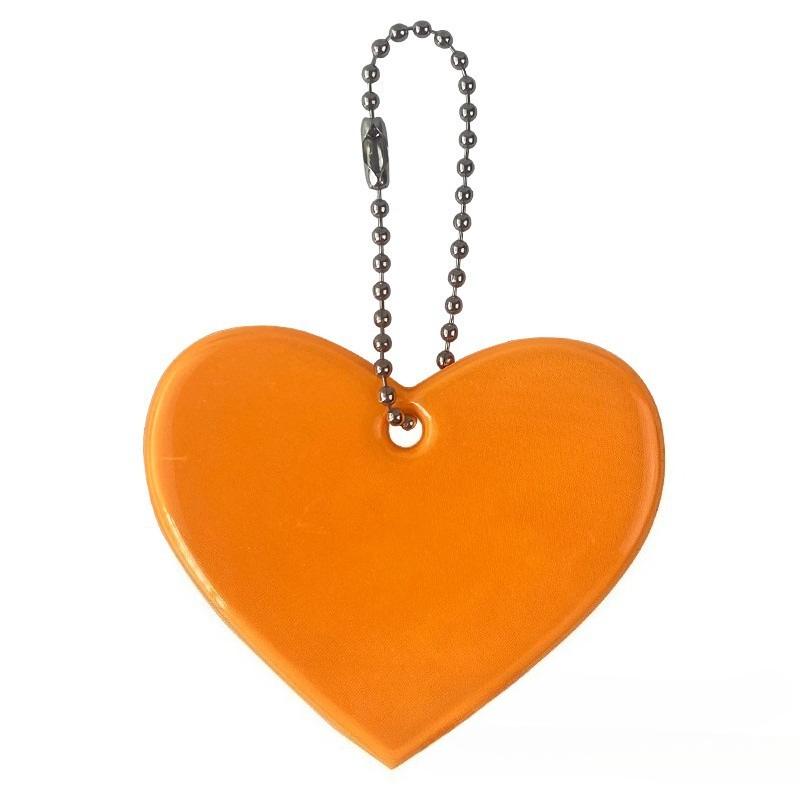 2Pcs Color Music  Safety Reflector Reflective Keychains Car Keyrings Charm Bag Accessories for Jacket BackPack Strollers Wheelchairs