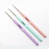 3Pcs/Set Plastic Handle Crochet Hooks 2.0/2.5/3.0mm 13.7cm Knitting Needle Knitting Tool Nice Gift