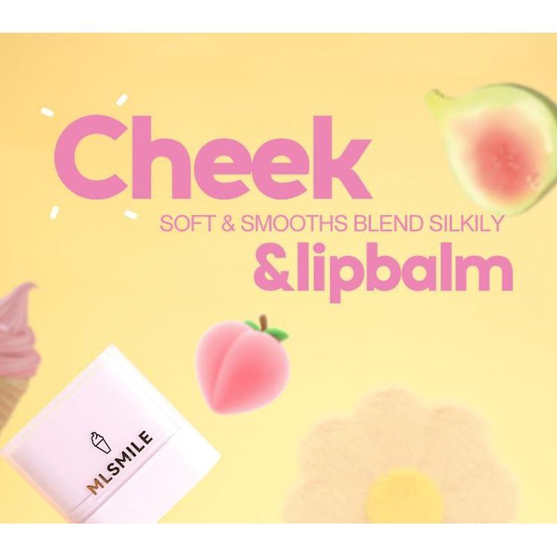 MLSMILE - Dewy Fruit Cheek & Lip Multi Balm - 6 Colors