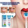 Tongue Cleaning Gel Kit With Brush Oral Care Removal Odor Health Fresh Breath Care Dental Hygiene Tools Coating Cleaning Kit